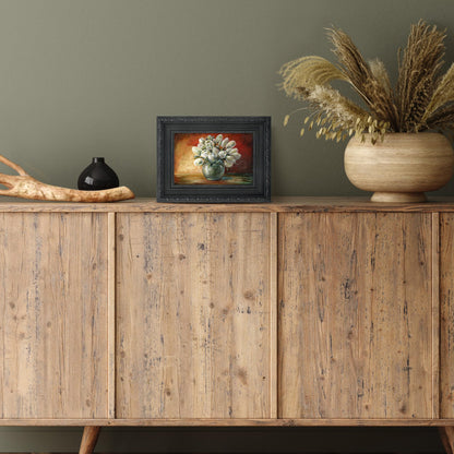 4x6 | Ornate Vintage Frame | Black | Modern - Premium Quality