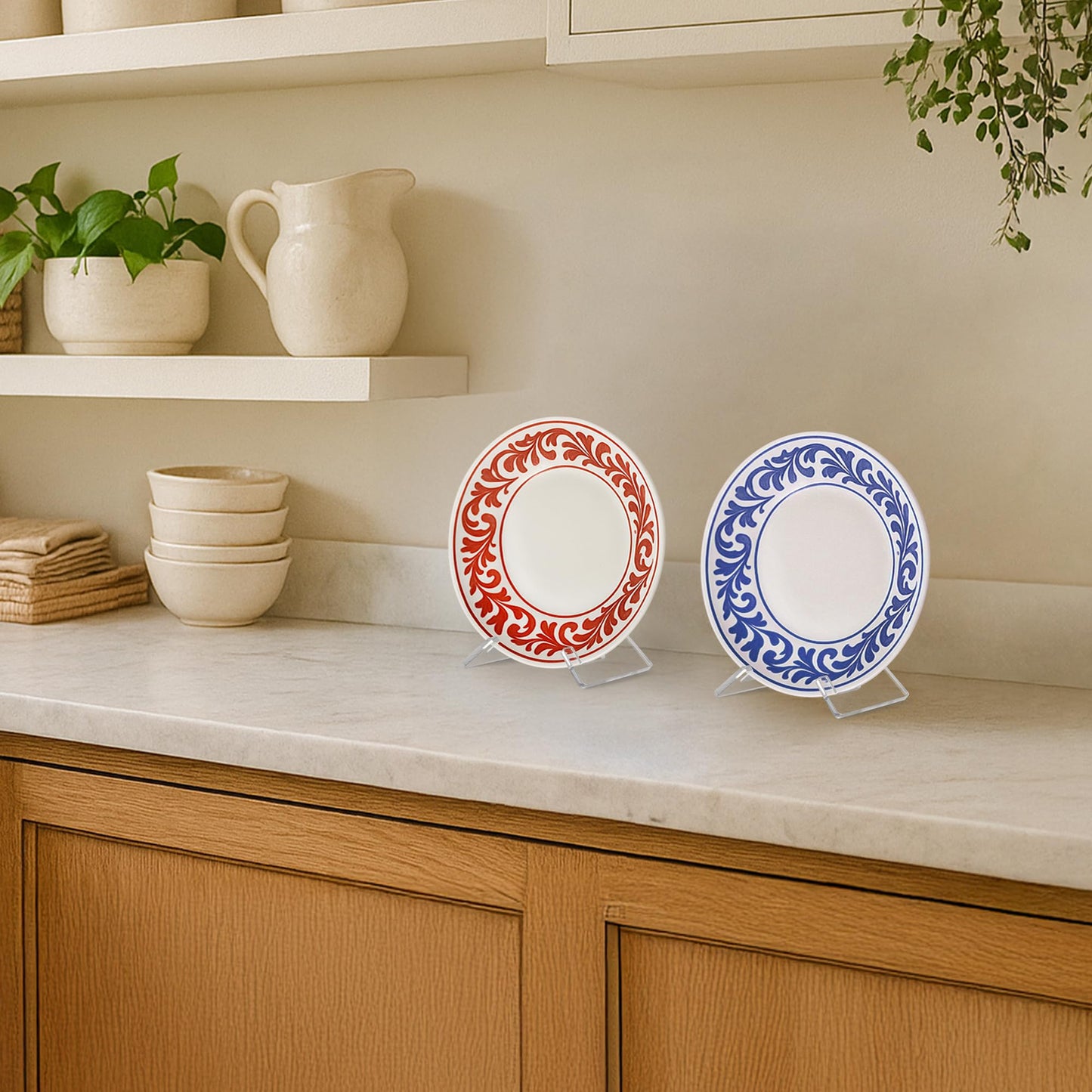 4-Inch | Acrylic Display Stand | Set of 2 | Modern - Premium Quality