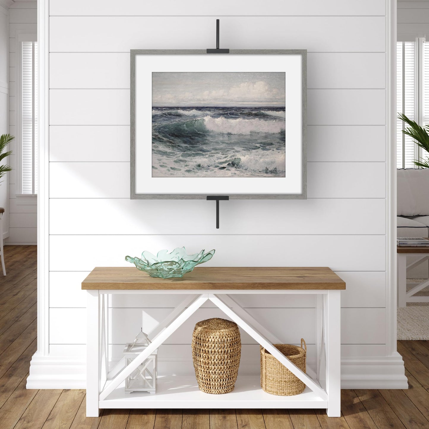 Adjustable Wall Easel | Black | Modern - Premium Quality