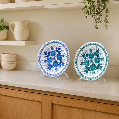 8-Inch | Acrylic Display Stand | Set of 2 | Modern - Premium Quality