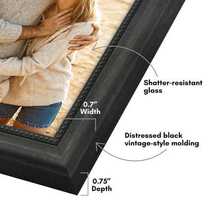 5x7 | Vintage Frames | Black | Modern - Premium Quality