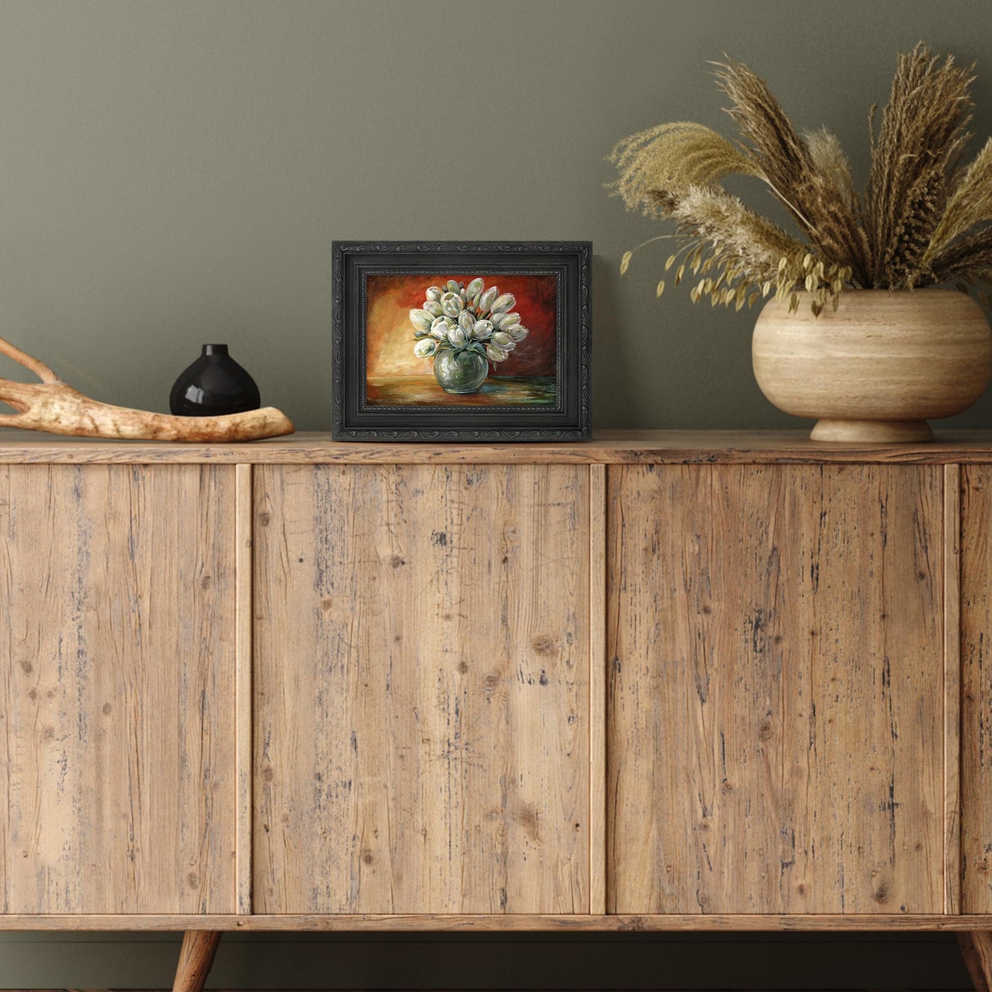 5x7 | Ornate Vintage Frame | Black | Modern - Premium Quality