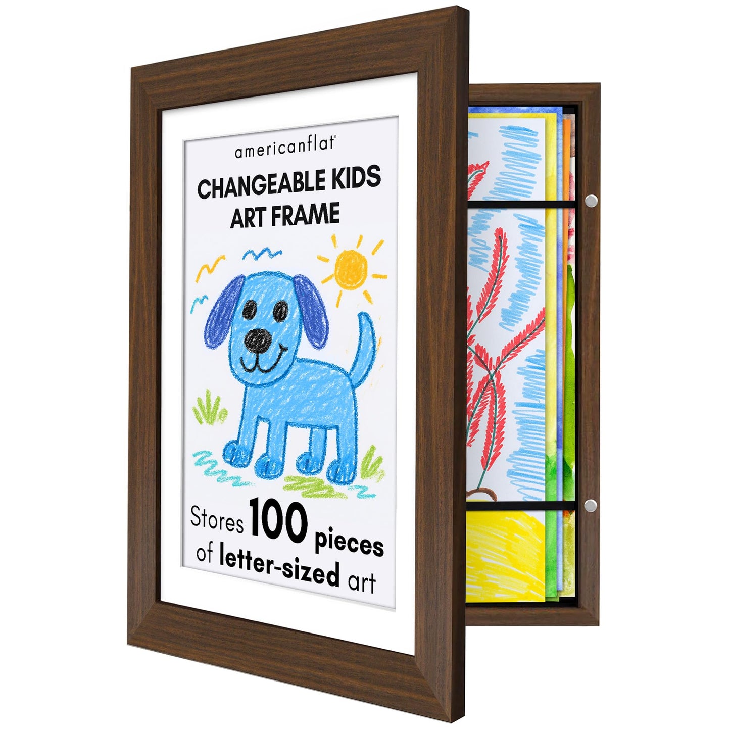 Kids Art Frame with DIY Frame Border | My Mini Masterpiece