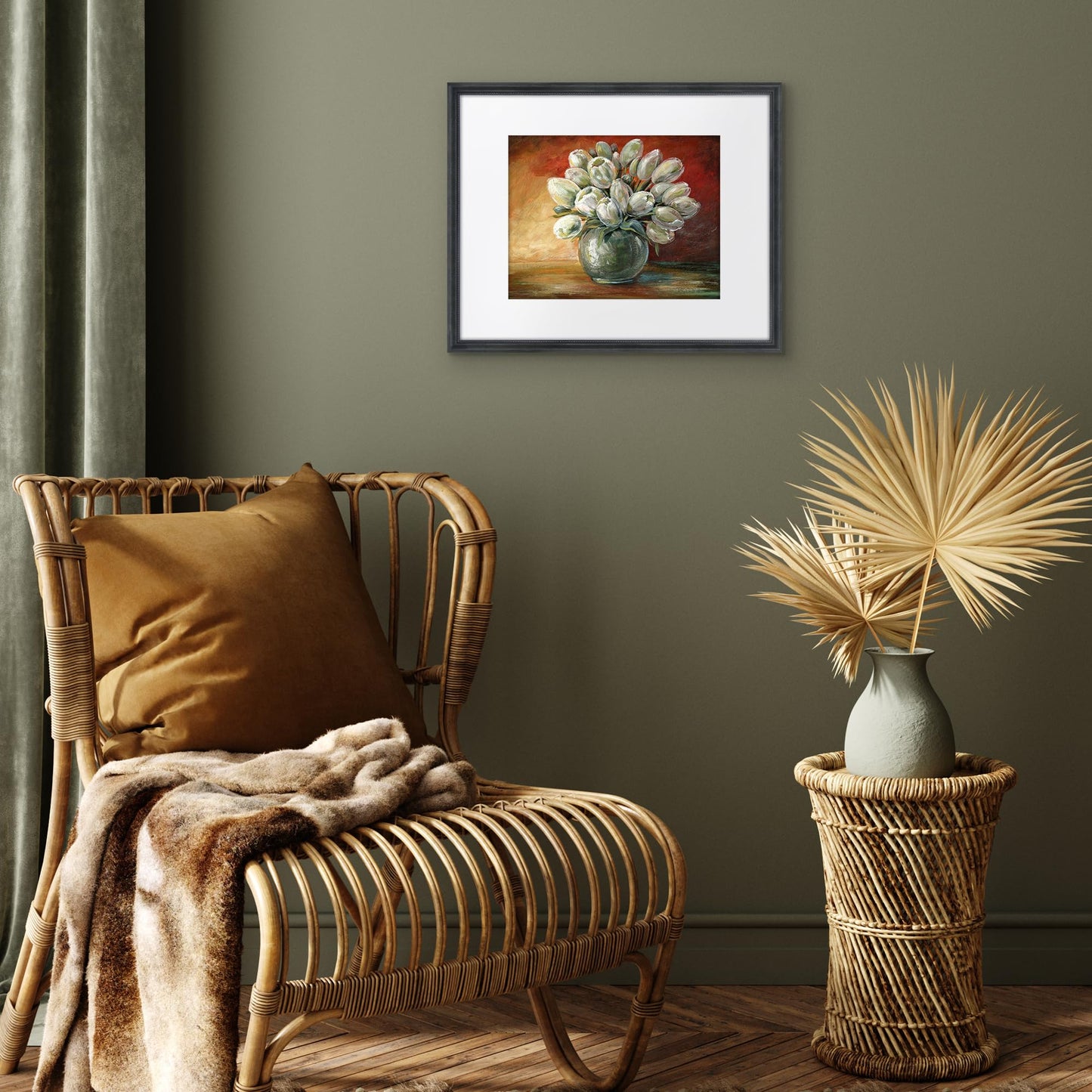 16x20 with 11x14 Mat | Vintage Frames | Black | Modern - Premium Quality