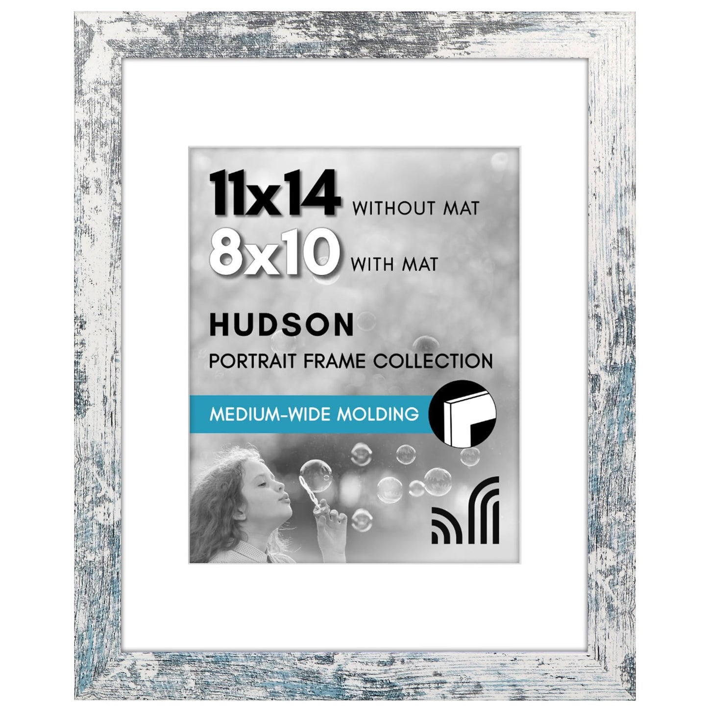 Oversized Gallery Picture Frame with Mat | Hudson Collection