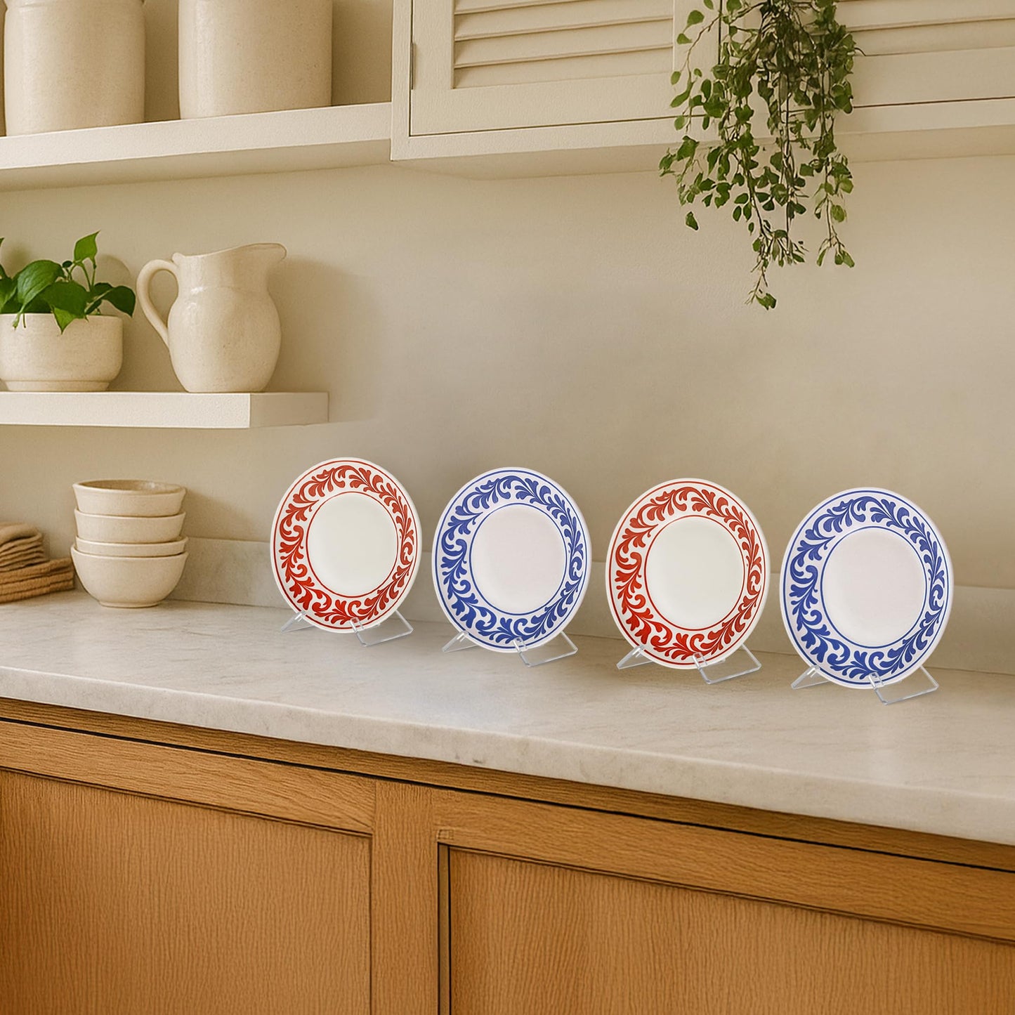 4-Inch | Acrylic Display Stand | Set of 4 | Modern - Premium Quality