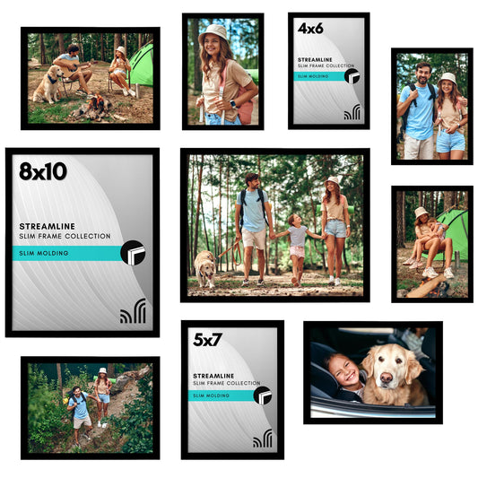 Picture Frame | Vertical Formats for Wall and Tabletop | Variety of sizes & colors