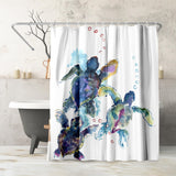 Shower Curtain 71x74, Water-Resistant, Hooks - Americanflat