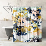 Shower Curtain 71x74, Water-Resistant, Hooks - Americanflat