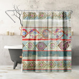 Painted Wood Ii by PI Creative Art Shower Curtain