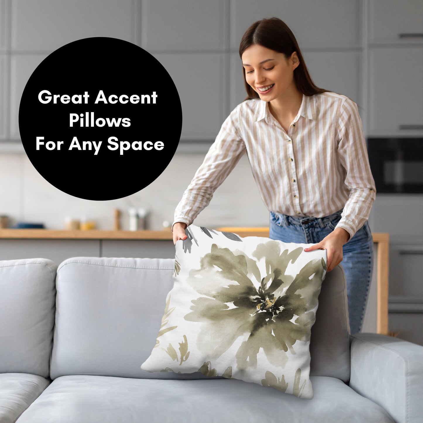 Throw Pillow | Decorative Styles | Sewn-In Insert – Americanflat