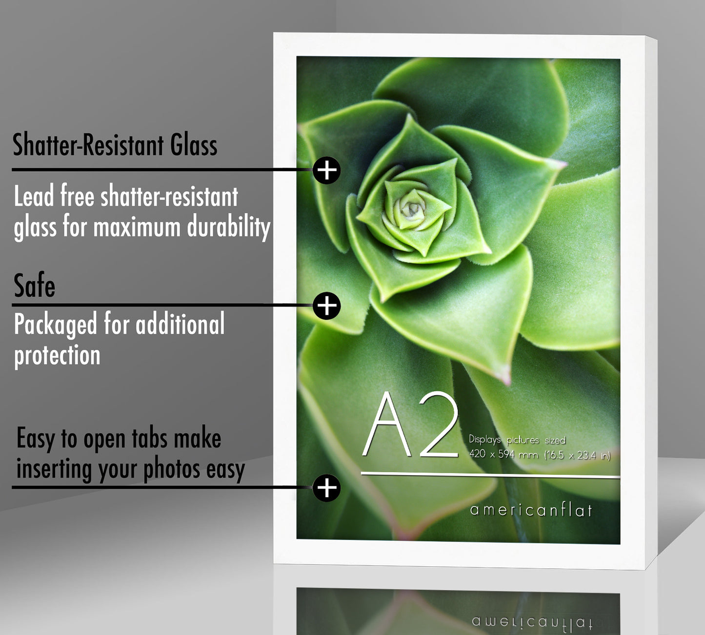 A-Sized Picture Frame | A Frames Collection | Modern Decor