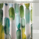 Shower Curtain 71x74, Water-Resistant, Hooks - Americanflat