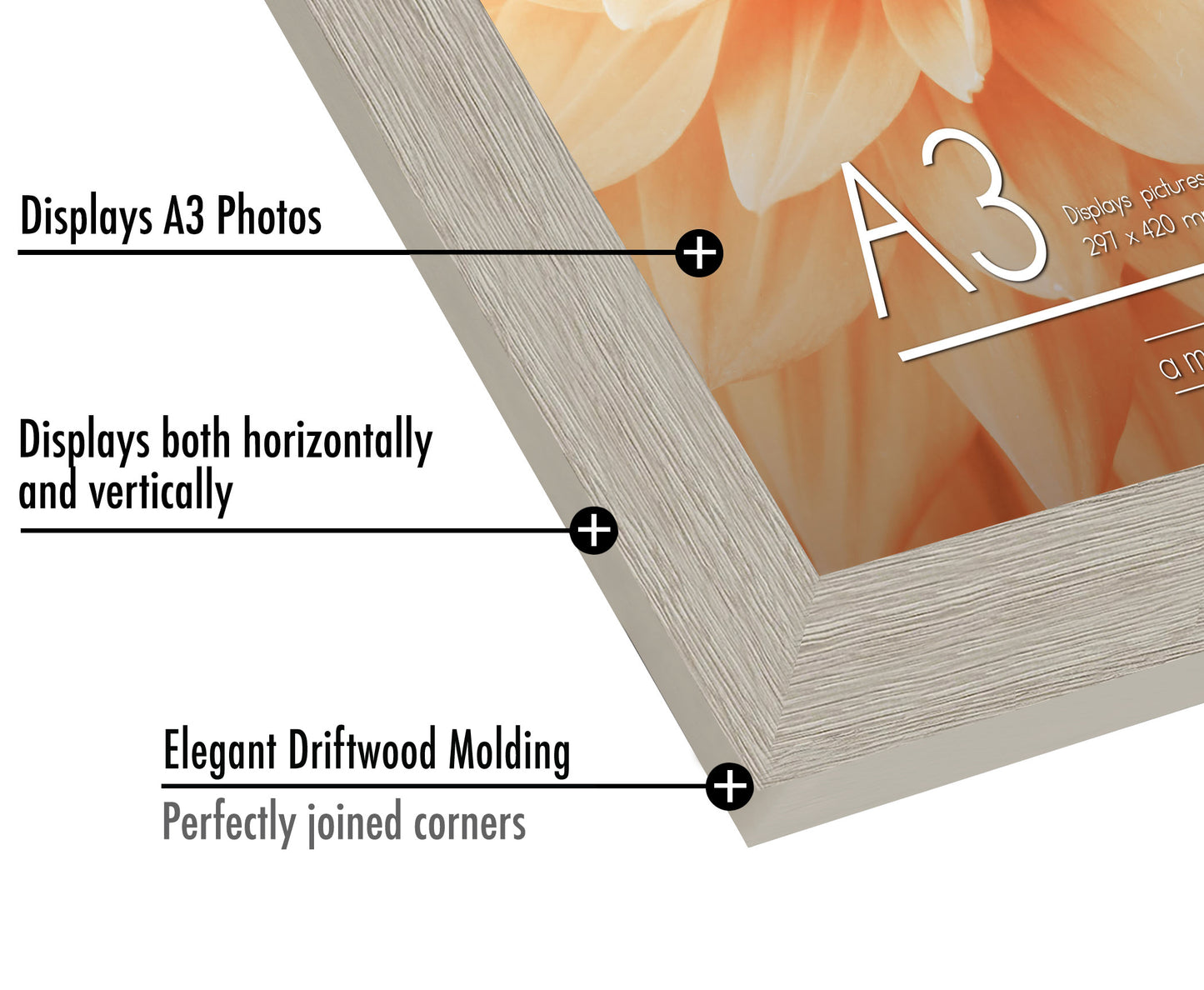 A-Sized Picture Frame | A Frames Collection | Modern Decor