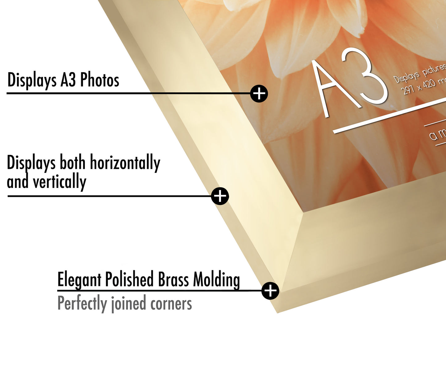A-Sized Picture Frame | A Frames Collection | Modern Decor