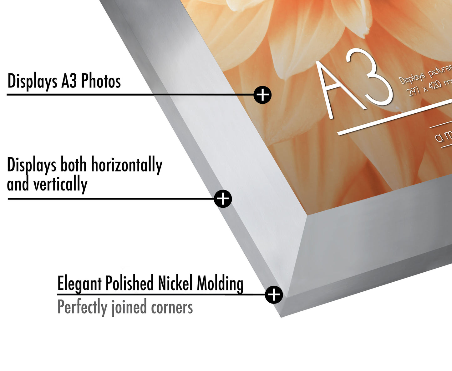 A-Sized Picture Frame | A Frames Collection | Modern Decor