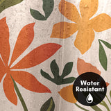 71x74 Shower Curtain with 12 Metal Grommets | Bold Floral Design