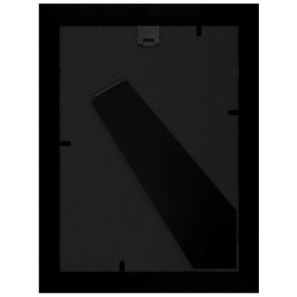 Americanflat | A4 Picture Frame with Shatter-Resistant Glass | Set of 2 - 8.3x11.7 Frame with Engineered Wood | Signature Collection | A4 Frames for Tabletop and Wall Display | Black
