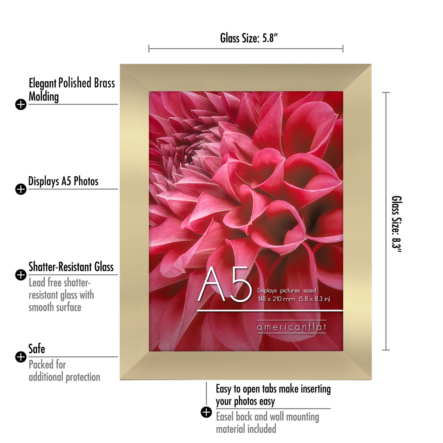 A-Sized Picture Frame | A Frames Collection | Modern Decor