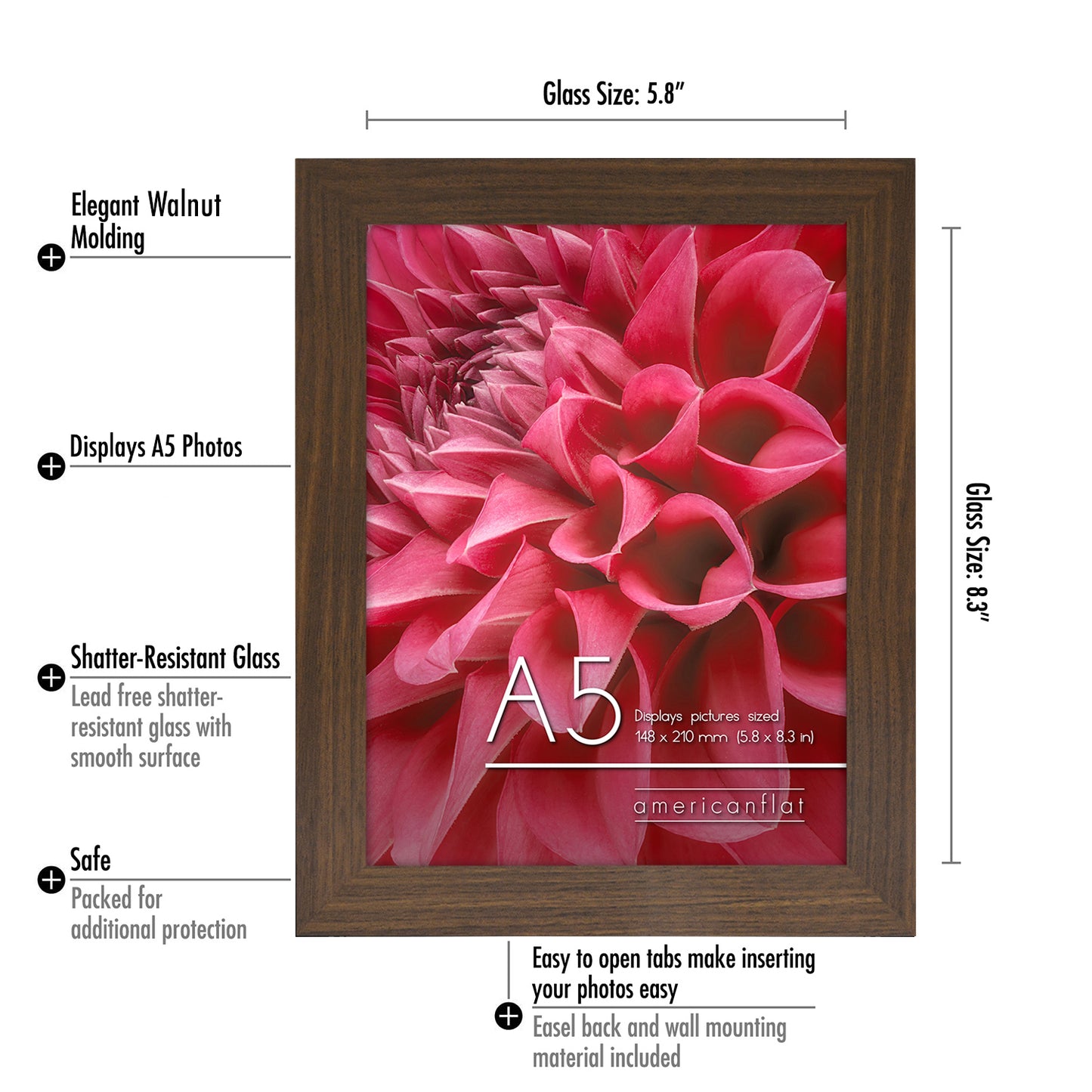 A-Sized Picture Frame | A Frames Collection | Modern Decor