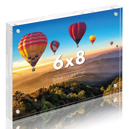 Double-Sided Acrylic Picture Frame | Scratch Resistant