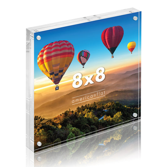 Double-Sided Acrylic Picture Frame | Scratch Resistant