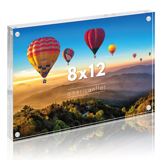 Double-Sided Acrylic Picture Frame | Scratch Resistant