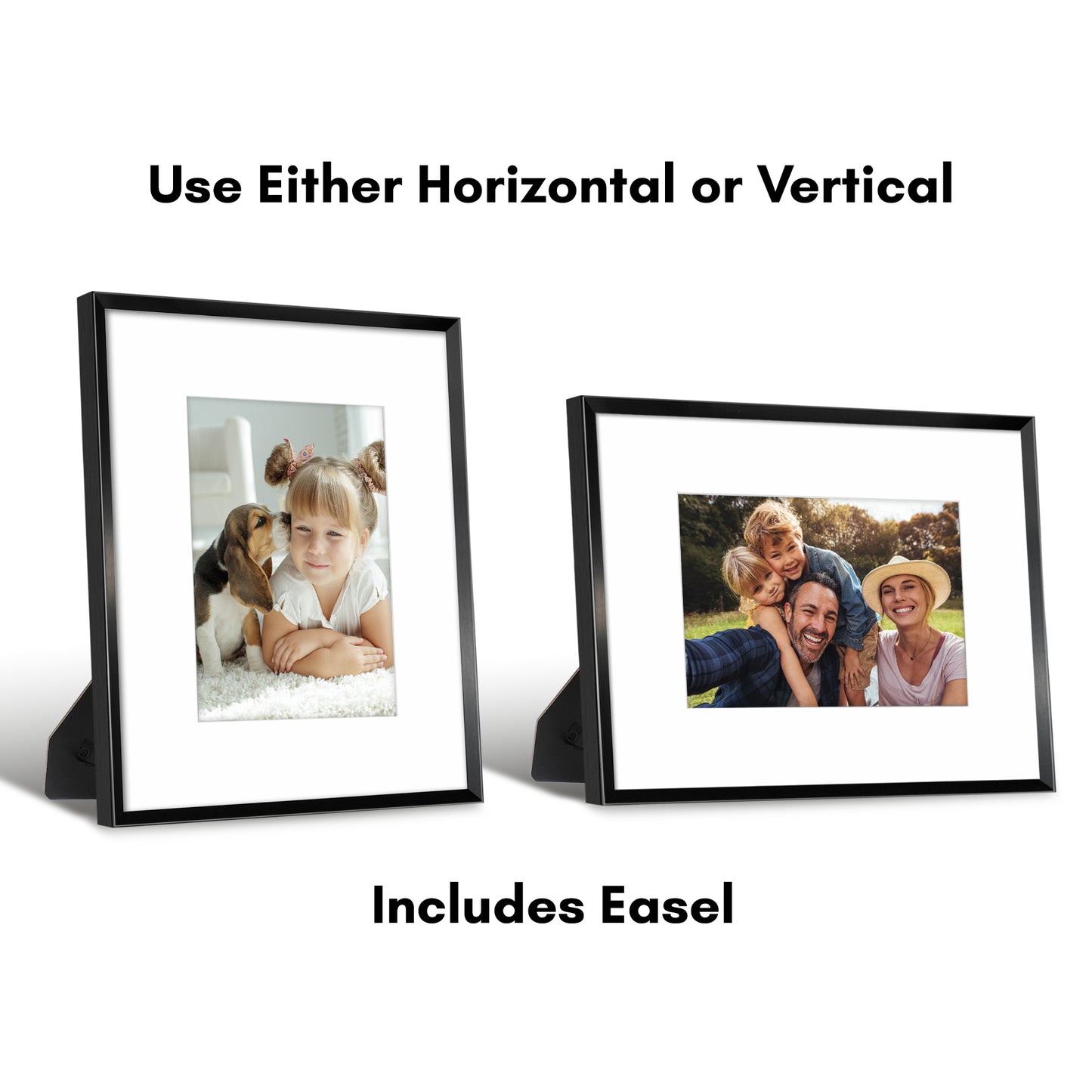 Aluminum Picture Frame | Brooklyn Portrait Collection |Modern - Premium Quality