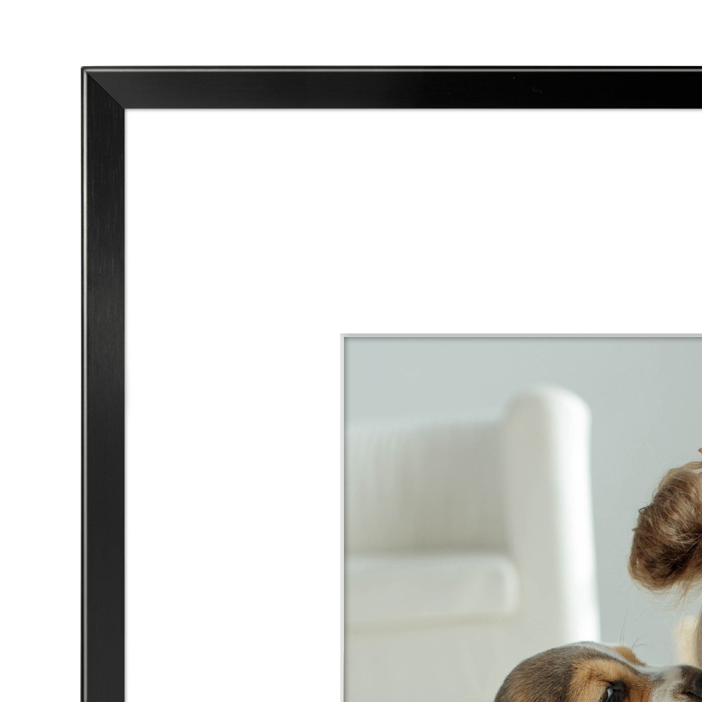 Aluminum Picture Frame | Brooklyn Portrait Collection |Modern - Premium Quality