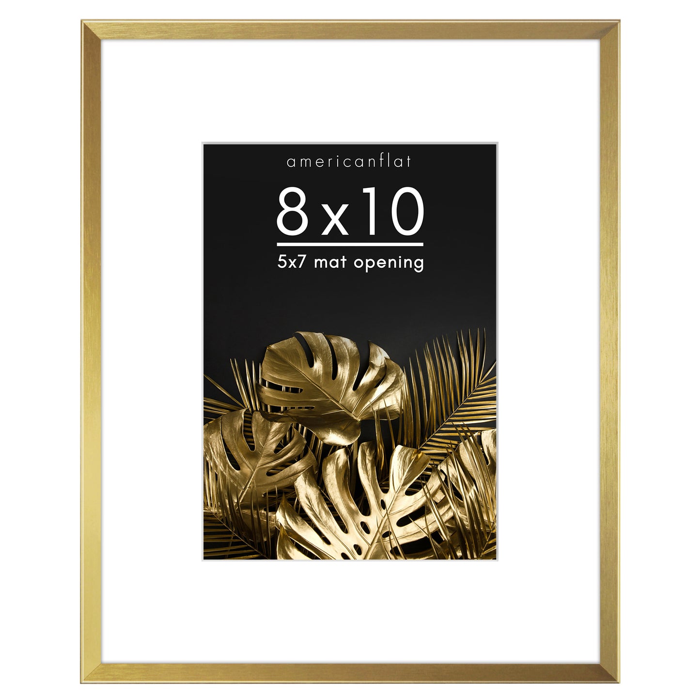 Aluminum Picture Frame | Brooklyn Portrait Collection |Modern - Premium Quality