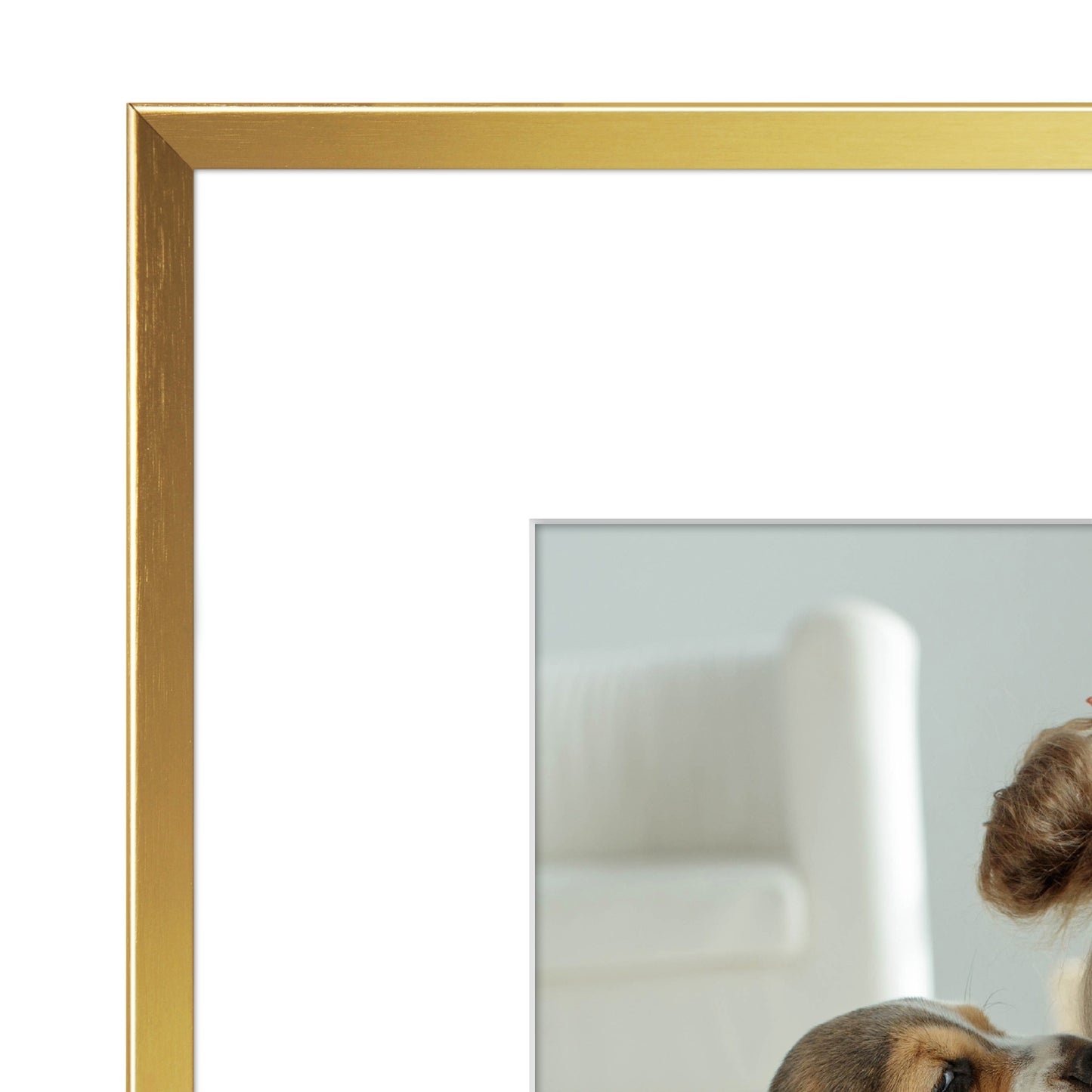 Aluminum Picture Frame | Brooklyn Portrait Collection |Modern - Premium Quality