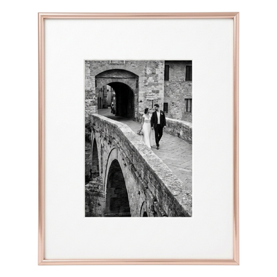 Brooklyn Portrait Picture Frame — 8x10 / Rose Gold