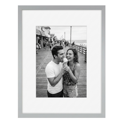 Brooklyn Portrait Picture Frame — 8x10 / Silver