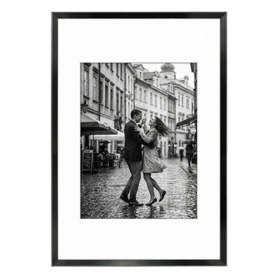Brooklyn Portrait Picture Frame — 8x12 / Black