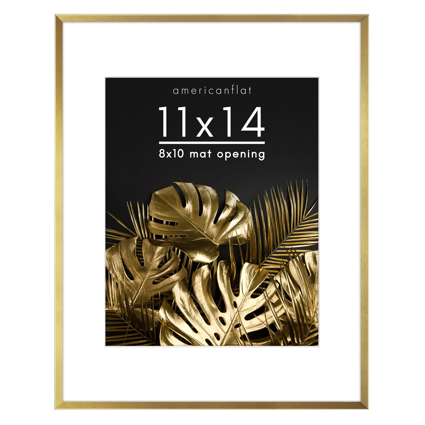 Aluminum Picture Frame | Brooklyn Portrait Collection |Modern - Premium Quality