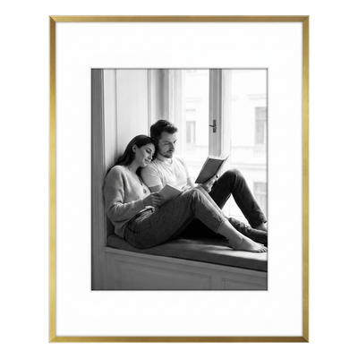 Brooklyn Portrait Picture Frame — 11x14 / Gold