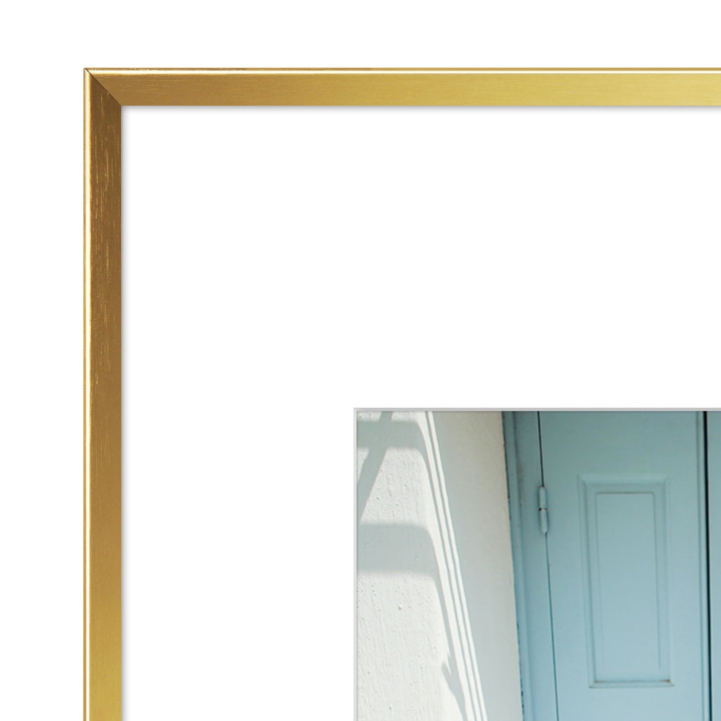 Aluminum Picture Frame | Brooklyn Portrait Collection |Modern - Premium Quality