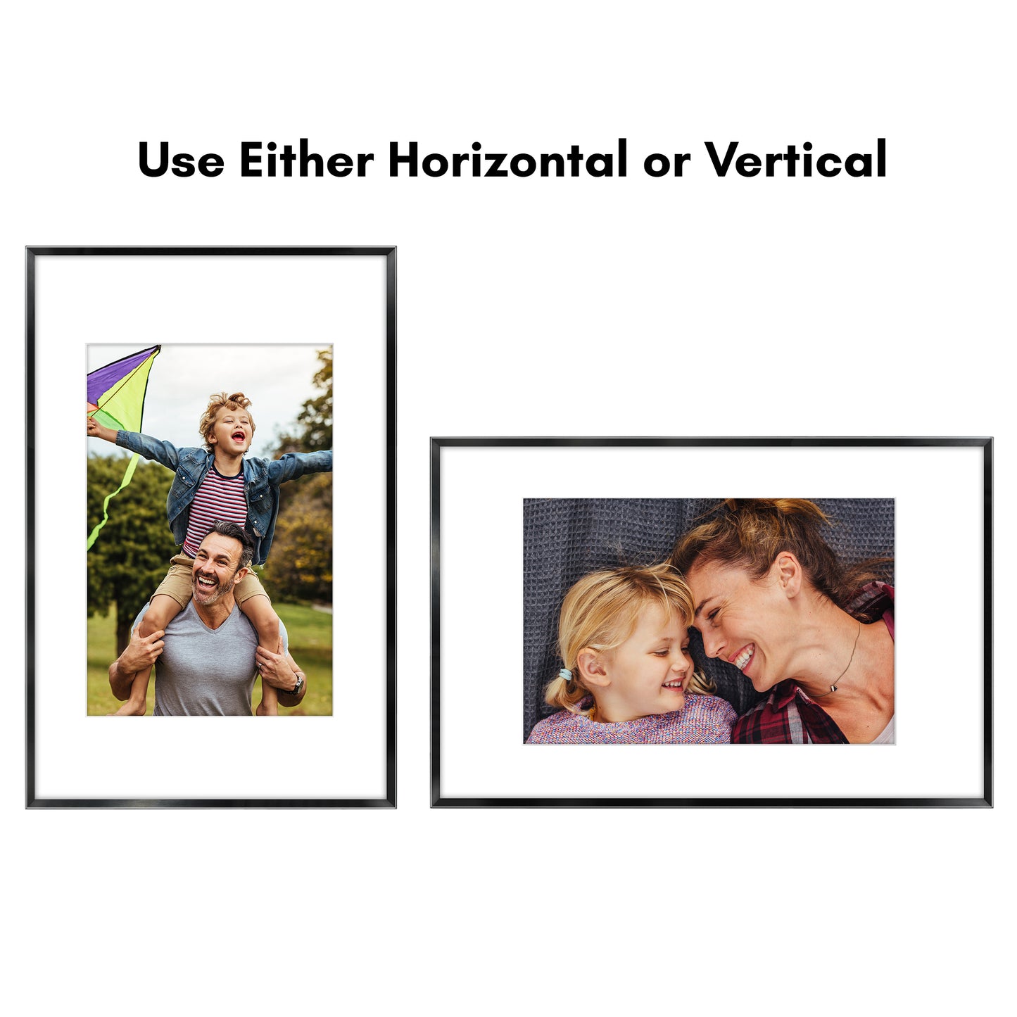 Aluminum Picture Frame | Brooklyn Portrait Collection |Modern - Premium Quality