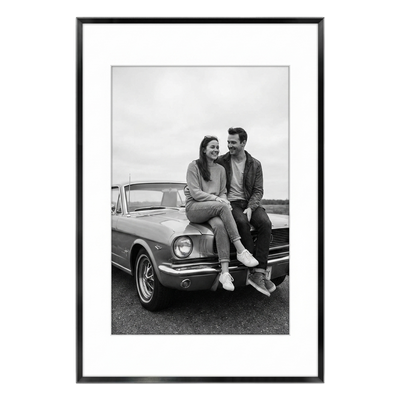 Brooklyn Portrait Picture Frame — 12x18 / Black