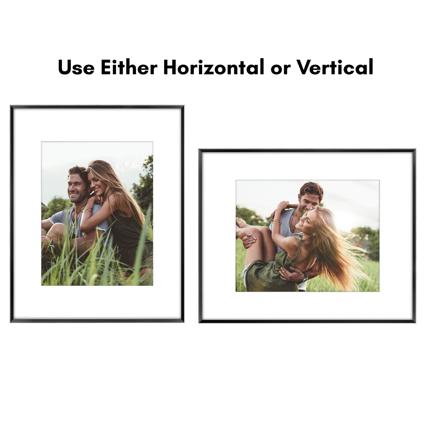 Aluminum Picture Frame | Brooklyn Portrait Collection |Modern - Premium Quality