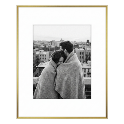 Brooklyn Portrait Picture Frame — 16x20 / Gold