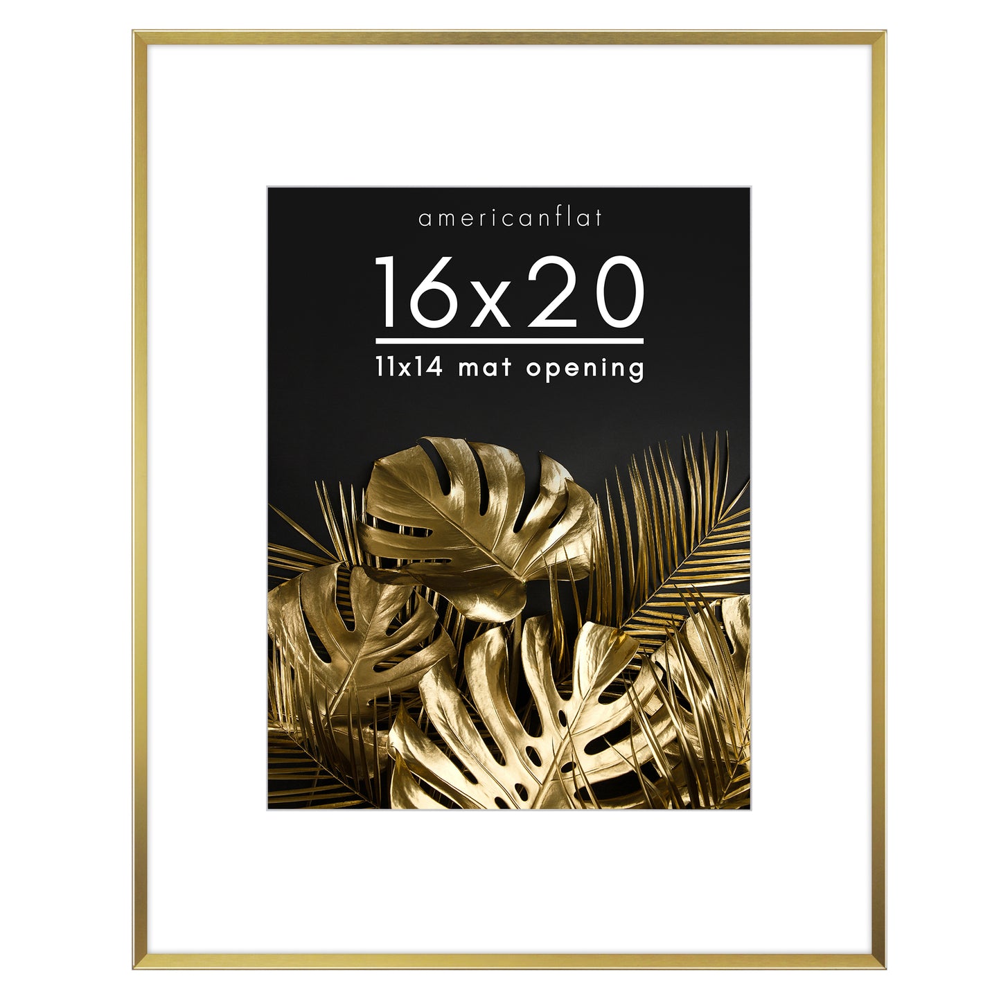 Aluminum Picture Frame | Brooklyn Portrait Collection |Modern - Premium Quality