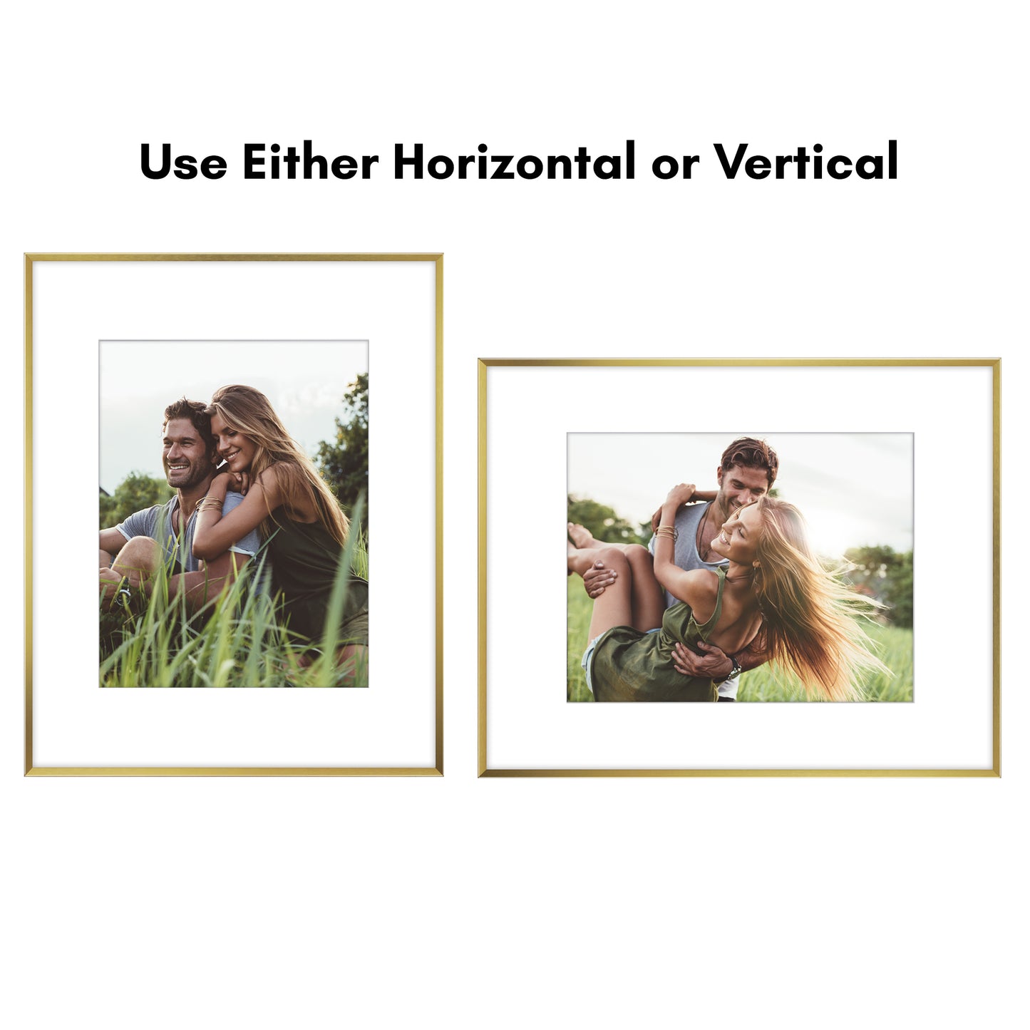 Aluminum Picture Frame | Brooklyn Portrait Collection |Modern - Premium Quality