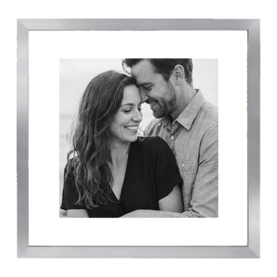 Brooklyn Float Unmatted Picture Frame — 5x7 / Polished Nickel / 1 Pack