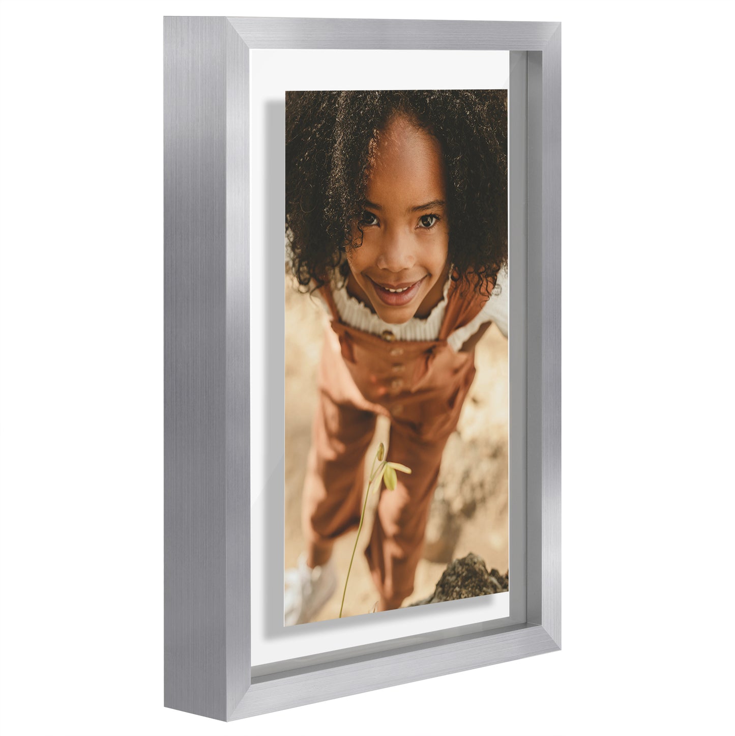 Aluminum Floating Frame | Metal Molding | Shatter-Resistant | Modern - Premium Quality