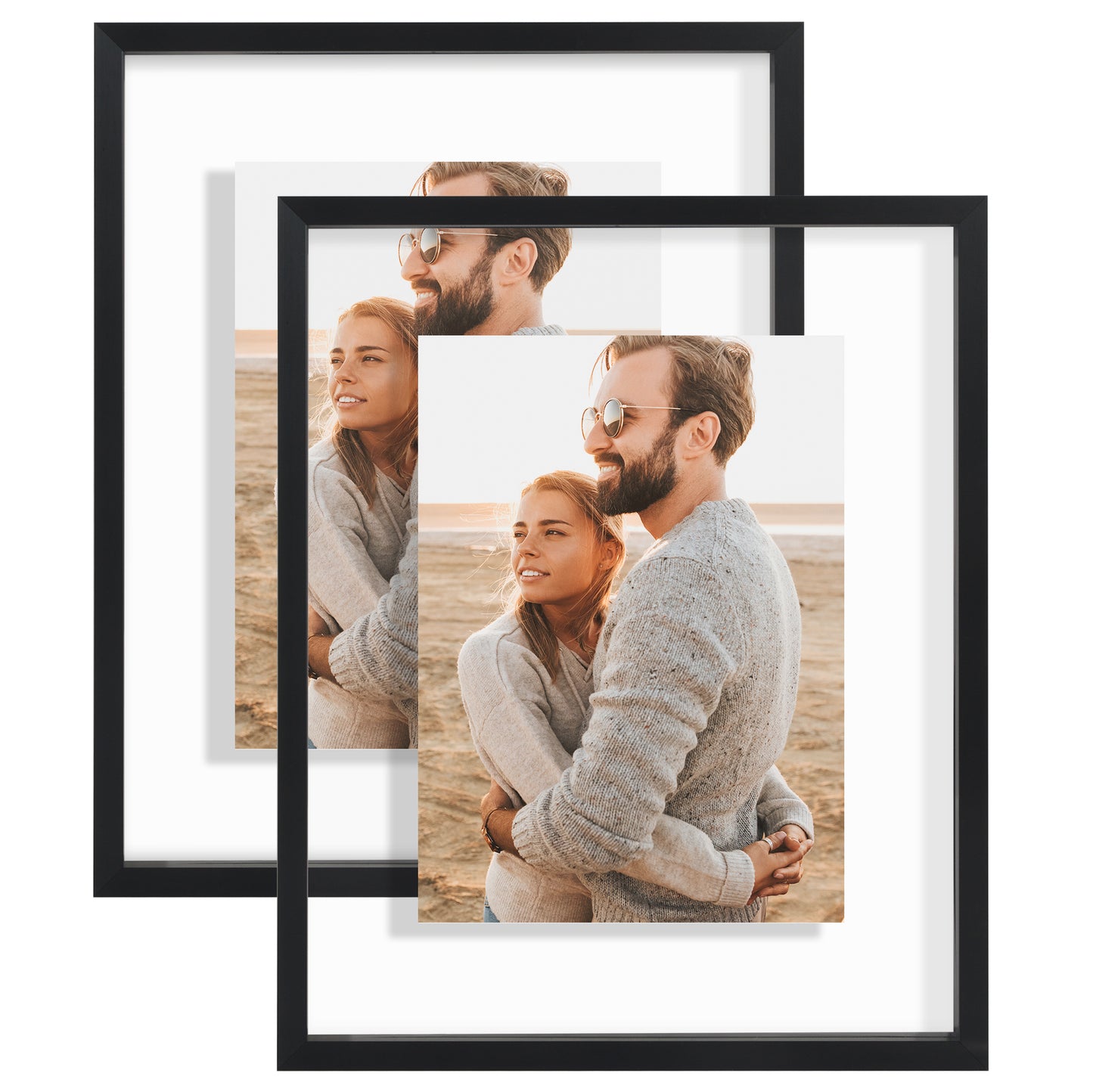 Aluminum Floating Frame | Metal Molding | Shatter-Resistant | Modern - Premium Quality