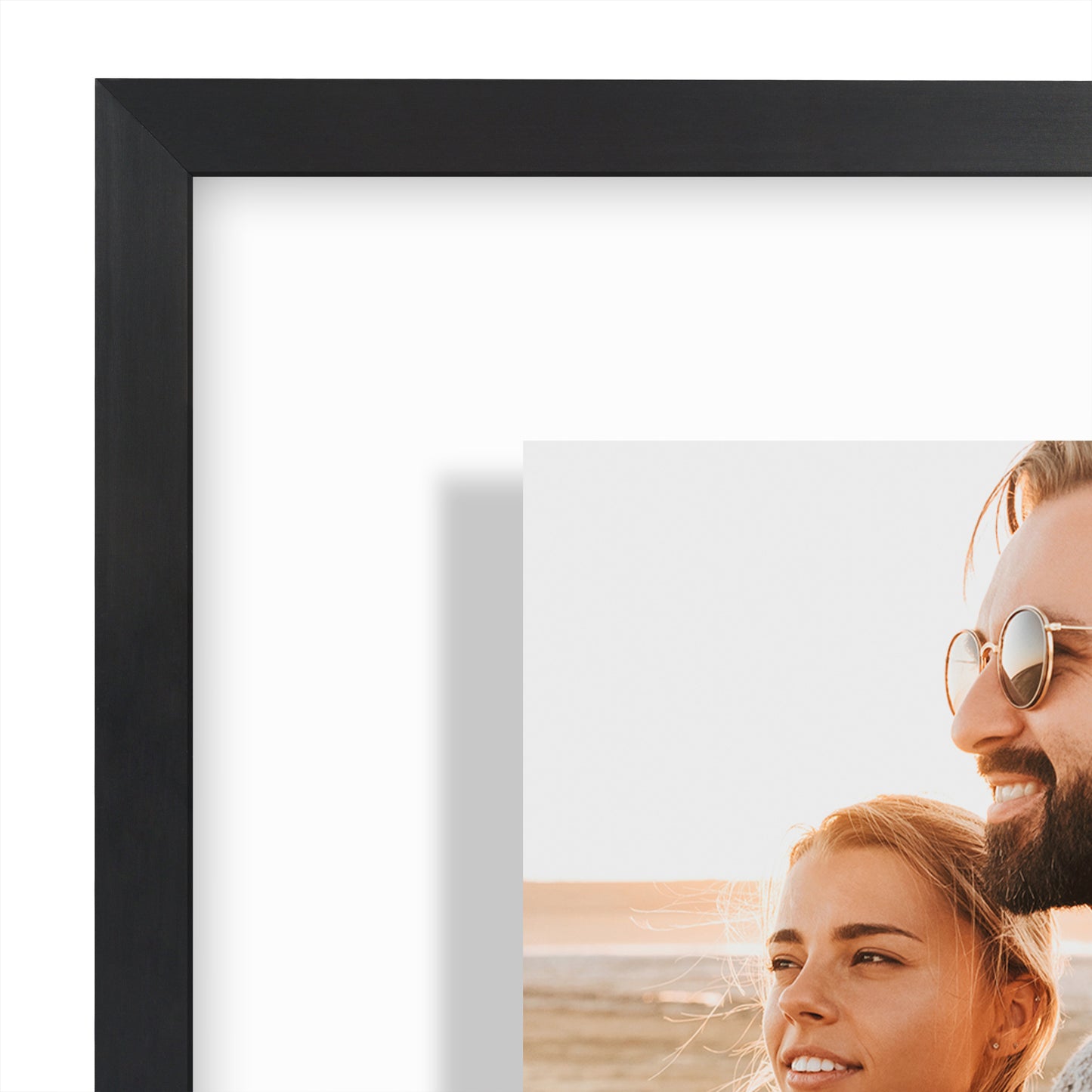 Aluminum Floating Frame | Metal Molding | Shatter-Resistant | Modern - Premium Quality