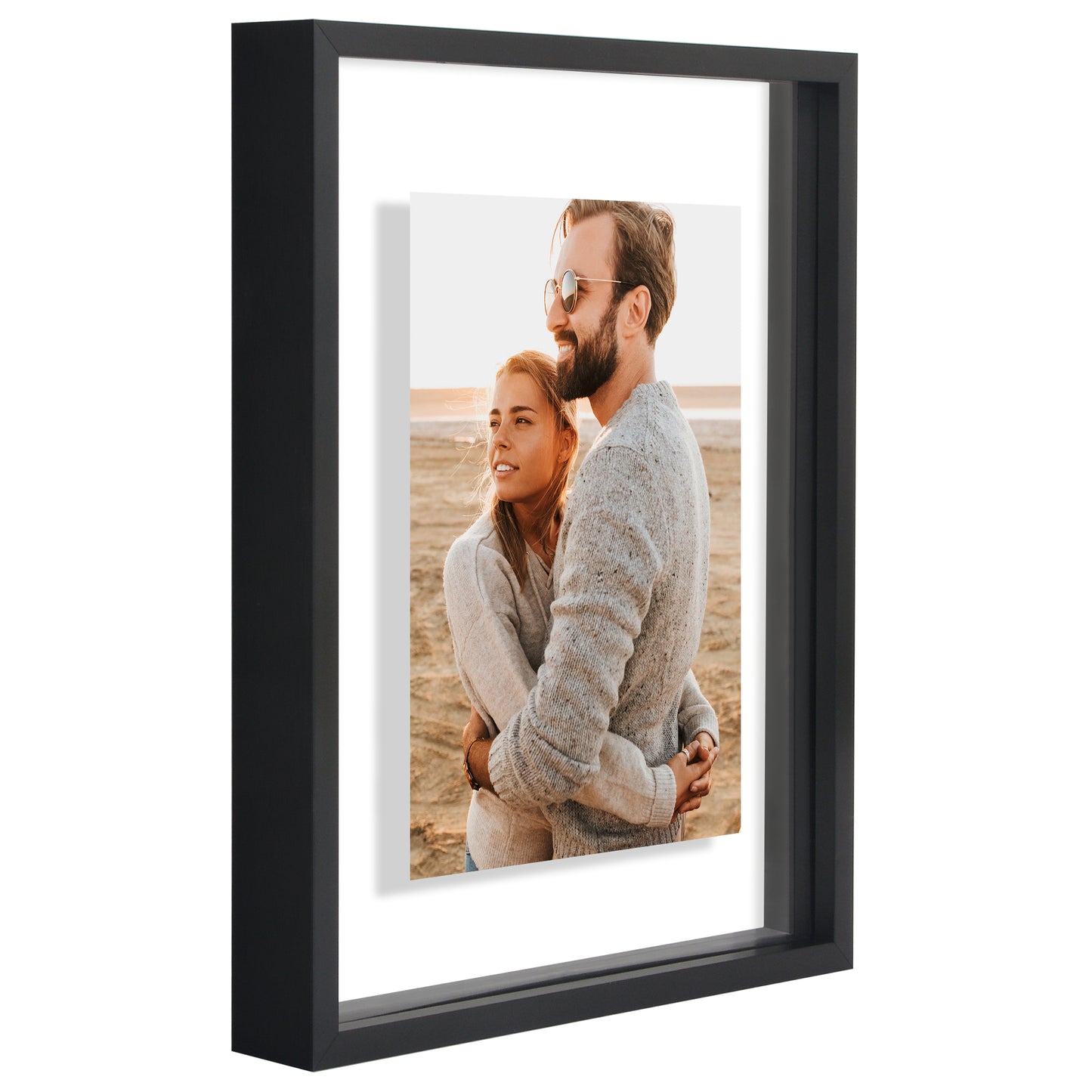 Aluminum Floating Frame | Metal Molding | Shatter-Resistant | Modern - Premium Quality