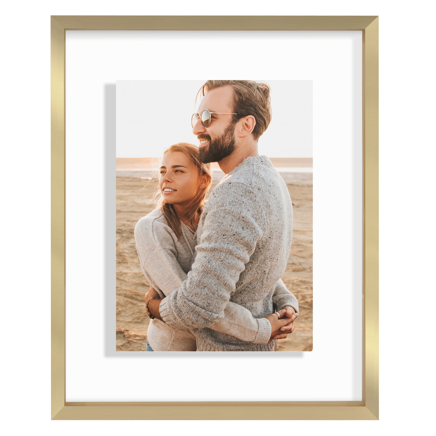 Aluminum Floating Frame | Metal Molding | Shatter-Resistant | Modern - Premium Quality