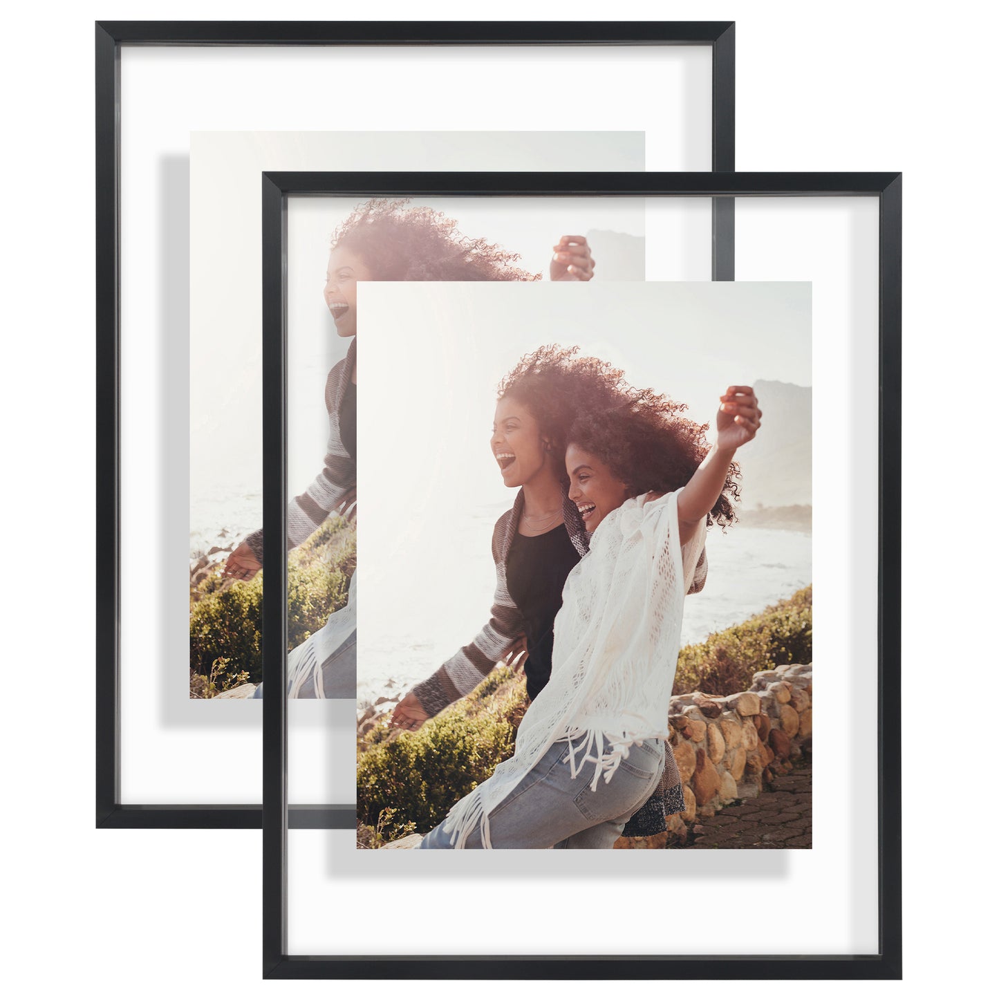 Aluminum Floating Frame | Metal Molding | Shatter-Resistant | Modern - Premium Quality
